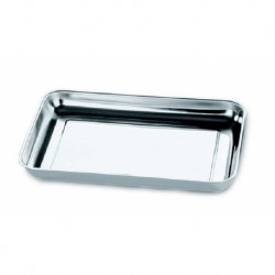 Batea ac/inox.18/10 impresa sin soldaduras. 280x210x(h)40 mm Profesional