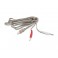 Cables para Electrodos compatible con Electroestimuladores Globus con Conexión Redonda