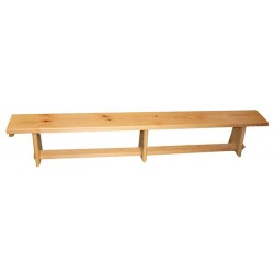 Banc suédois en bois 2mts