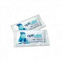 Gel lubrifiant stérile Optilube Sachets unidoses de 5 g : Lubrification optimale, soluble dans l'eau, non gras