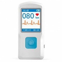 Electrocardiógrafo portátil ECG pantalla a color