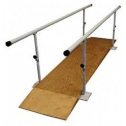 Plancher en bois pour les barres parallèles de 2 mètres
