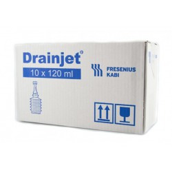 Sérum d'irrigation Drain Jet 500 ml Boîte de 10 unités