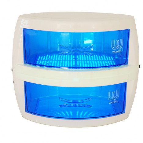 Esterilizador de luz ultravioleta con doble cajón de uso simultáneo para pequeños instrumentos. UV-Power