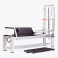 Reformer Physio de aluminio: Torre y caja incluidos, versatilidad y multifuncionalidad (Colores de tapicería disponibles)