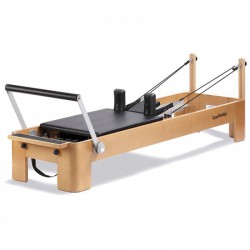 Réformateur Pilates courbe en bois