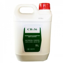 Désinfectant instantané CR-36 Advance (non diluable) : bactéricide, fongicide et virucide à large spectre (5 litres)