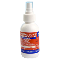 Desinclor Clorhexidina solucion alcoholica antiseptica incolora 2% 250ml , con pulverizador 
