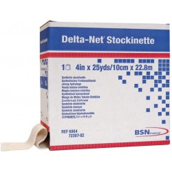 Delta-Net Venda tubular extensible de algodón 100%