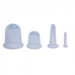 Ventouse en silicone recyclable : idéale pour les traitements esthétiques (quatre diamètres disponibles)