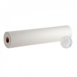 Rouleau de papier brancard jetable 2 plis prédécoupé à 60cm 70 mètres