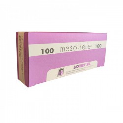 Aguja Mesoterapia meso-relle caja de 100 unidades (varias medidas disponibles)