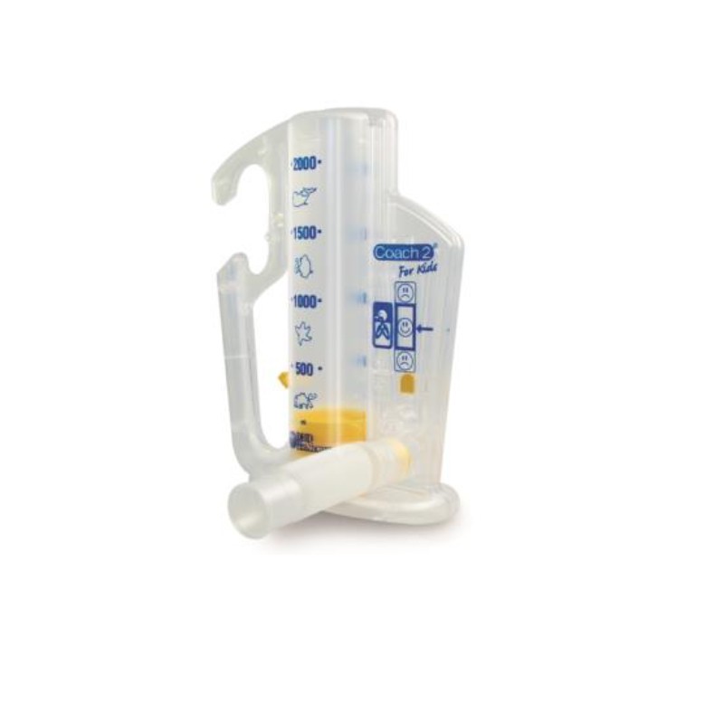 Incentivador respiratorio volumétrico pediátrico Coach 2 - Fisiomarket