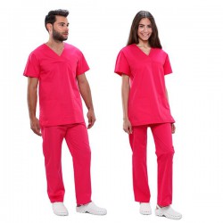 Casaca unisex fucsia