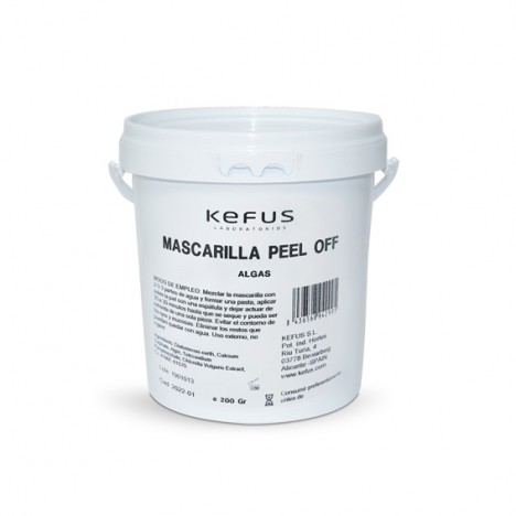 Mascarilla Peel Off Alginato Algas Kefus 500 g