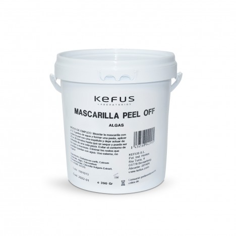 Mascarilla Peel Off Alginato Algas Kefus 200 g