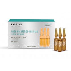 Pullulan Acide Hyaluronique Effet Flash Ampoules faciales Kefus 10 u