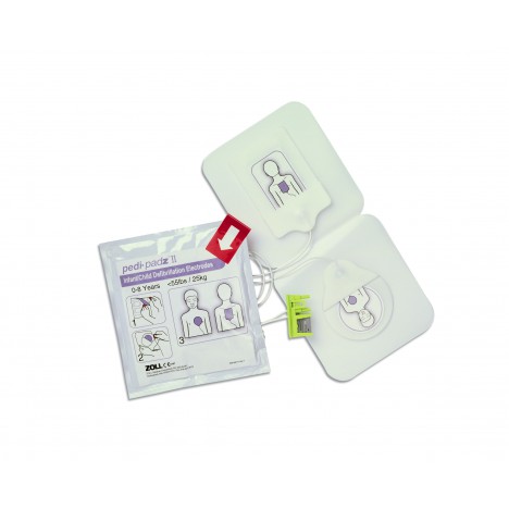Electrodo STAT Padz II HVP MFE de adulto para AED Plus