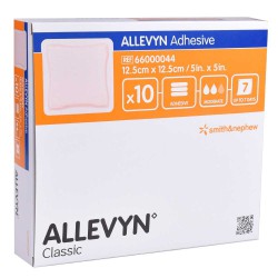 Allevyn adhesive es un apósito hidrocelular