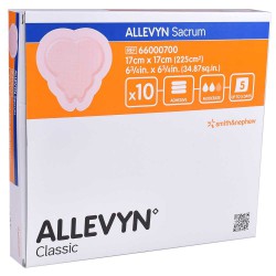 Apósito hidrocelular Allevyn adhesive  para sacro