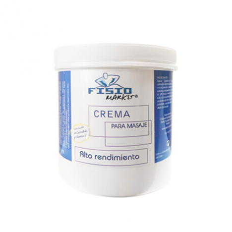 Crema de masaje Fisiomarket 250 ml en tarro