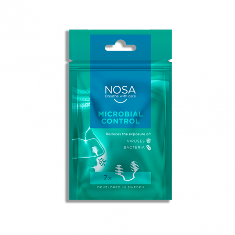 NOSA Microbial Control - Filtro nasal - 7 unidades