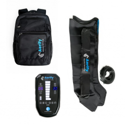 Appareil de pressothérapie portable CHARGE avec bottes et sac de transport