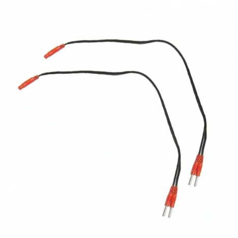 Kit dos cables de Y (Universales) para Electroestimulador Globus Elite 2 y 4 Pro
