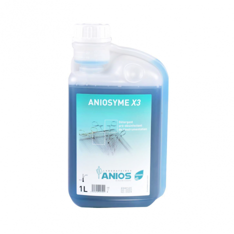 Detergente pre-desinfectante de instrumental Aniosyme X3