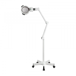 Lámpara Lupa Zoom LED de 5 Aumentos con Luz Fría (base rodable)