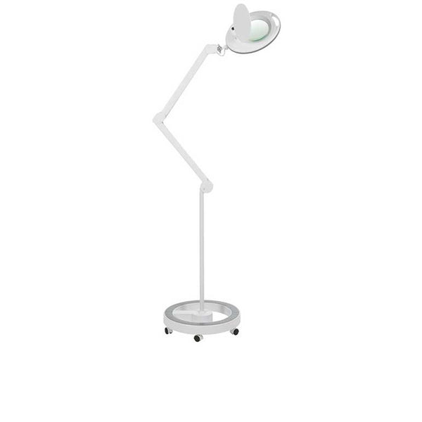 Lámpara Lupa LED de Luz Fría Mega con 5 Aumentos (base rodable)