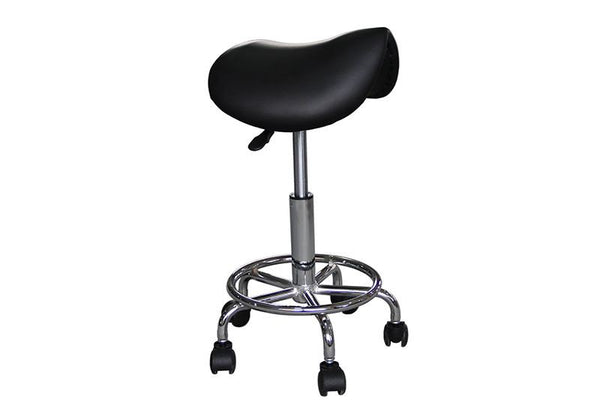 Taburete ergonomico color negro