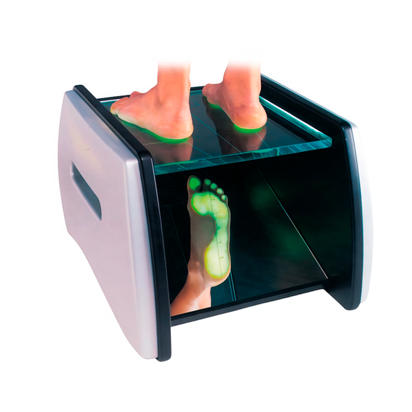 Podoscopio de LED para análisis plantar
